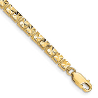 14K Diamond-Cut Bracelet-FB1538-7.25