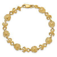 14K Starfish /Sand Dollar Bracelet-FB1615-7