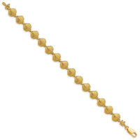 14k Scallop Shell Bracelet-FB1639-7