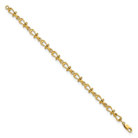 14k Mariner's Link 8in Bracelet-FB1661-8