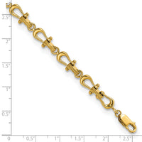 14k Mariner's Link 8in Bracelet-FB1661-8
