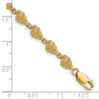 14k Conch Shell Bracelet-FB1719-7