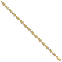 14k Turtle Bracelet-FB1722-7.25