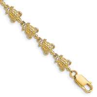 14k Turtle Bracelet-FB1722-7.25