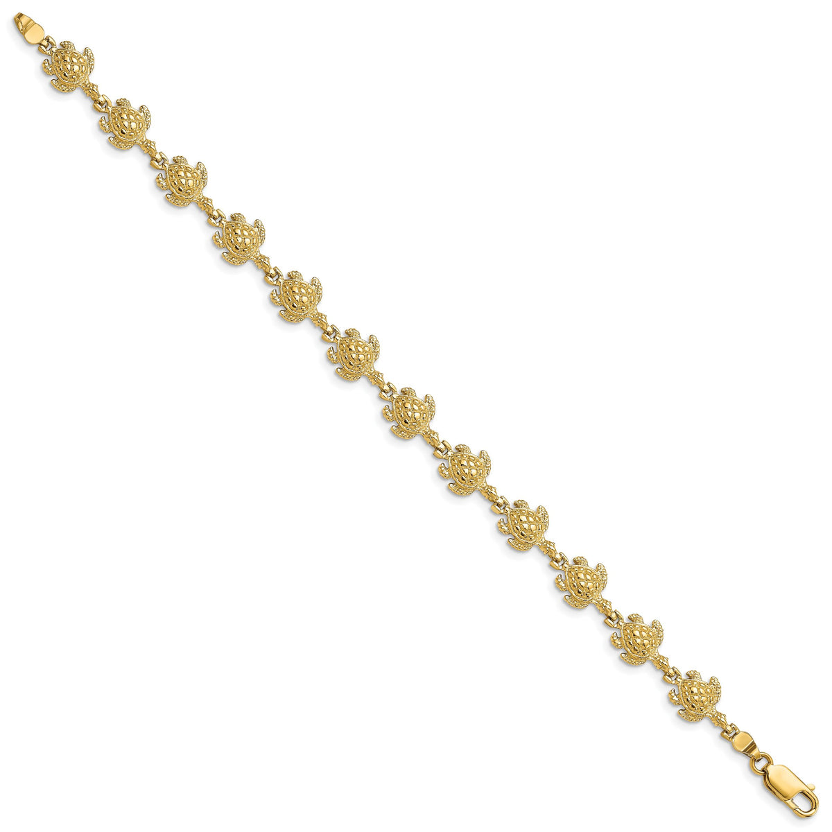 14k Turtle Bracelet-FB1738-7