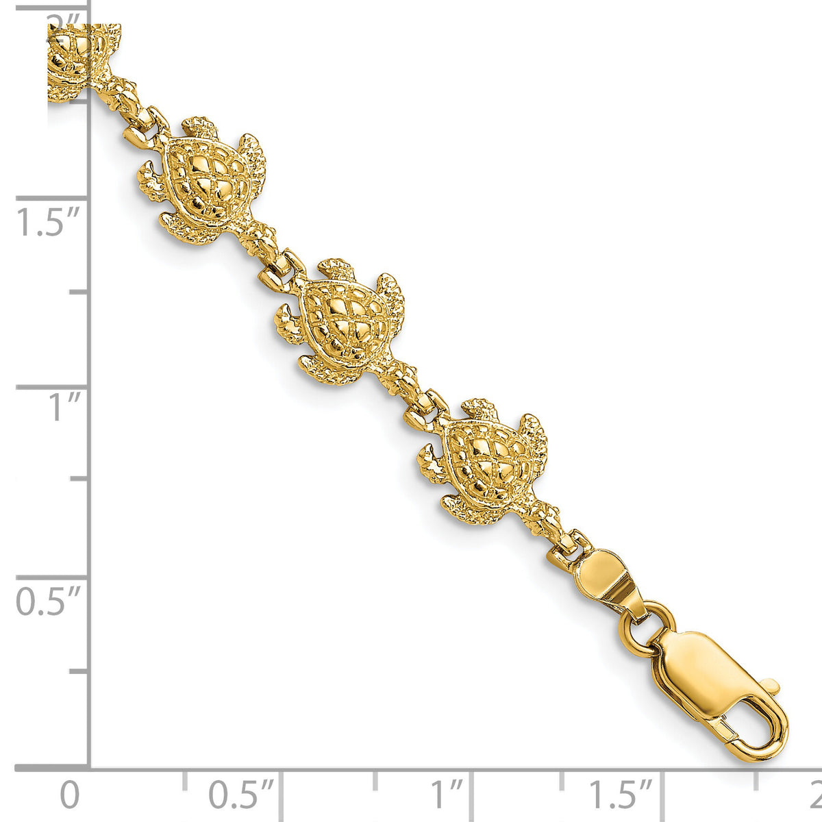 14k Turtle Bracelet-FB1738-7