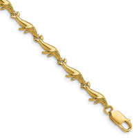 14k Whale Bracelet-FB1739-7.25