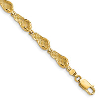 14k Flip Flop Bracelet-FB1743-7