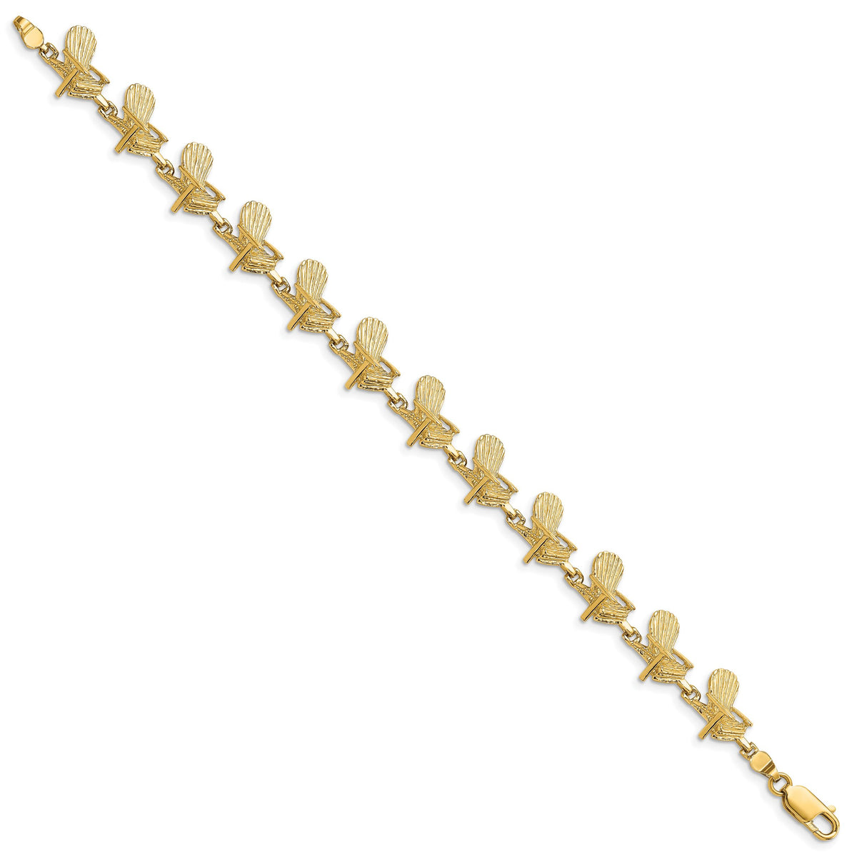 14k Beach Chair Bracelet-FB1783-7