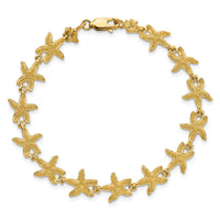 14k Starfish Bracelet-FB1818-7.25