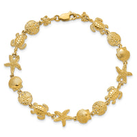 14k Sea Life Bracelet-FB1828-8