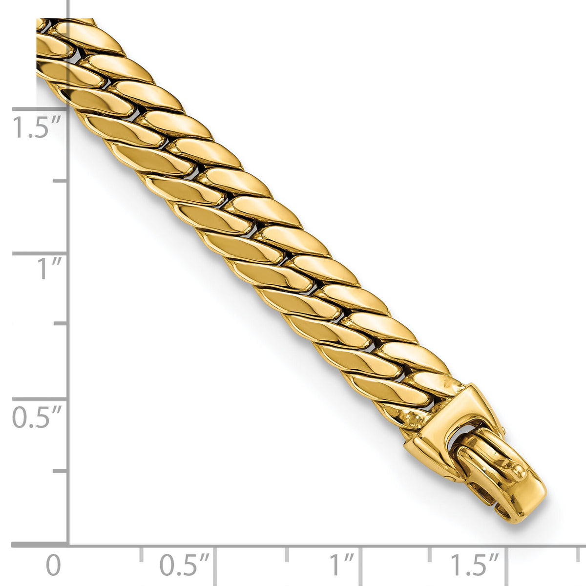 14k Large Snake Chain Bracelet-FB1928-7.5