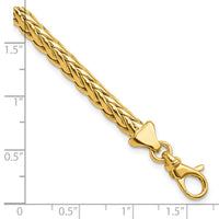 14K Polished Fancy Link Bracelet-FB1966-7.5