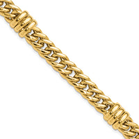 14K Polished Fancy Link Bracelet-FB2037-7.5