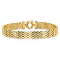 14K Polished Fancy Link Bracelet-FB2042-7.5