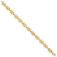 14k Butterfly Bracelet-FB721-7