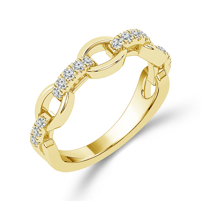 Diamond Band 0.20 ct tw 10k Yellow Gold-FBD0035A78Y0