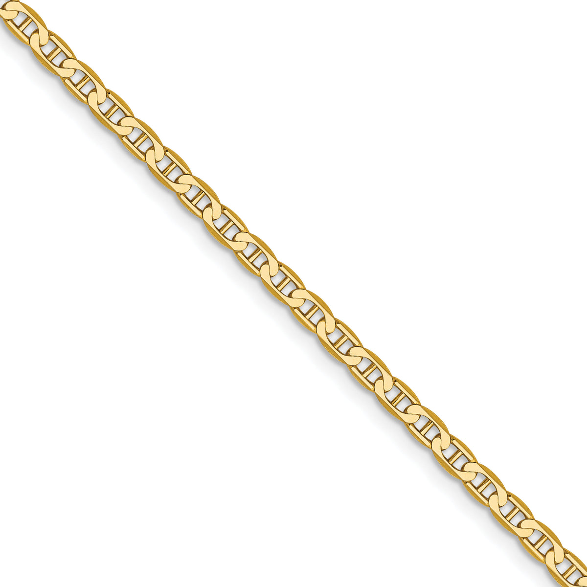 14k 2.4mm Concave Anchor Chain (100 inch Spool)-FCA065-100