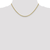 14k 2.4mm Concave Anchor Chain-FCA065-16