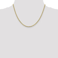 14k 2.4mm Concave Anchor Chain-FCA065-18