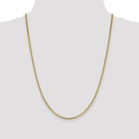 14k 2.4mm Concave Anchor Chain-FCA065-24