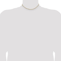 14k 1.8mm Flat Figaro Chain-FFL050-14