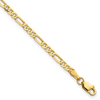 14k 2.75mm Flat Figaro Chain-FFL070-6
