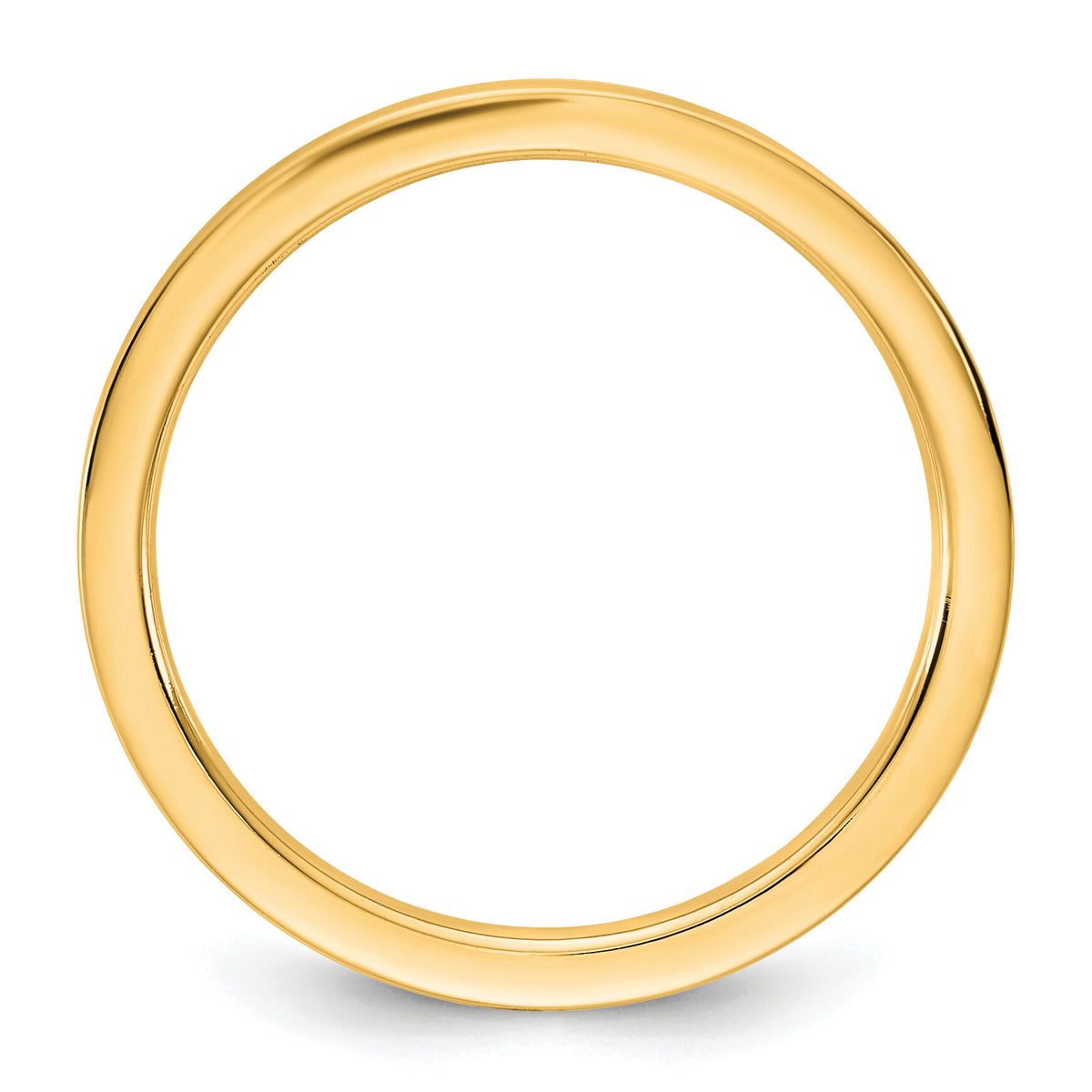 14KY 1.5mm Standard Flat Comfort Fit Band-FLC015