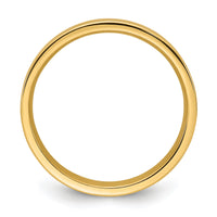 14KY 4mm Standard Flat Comfort Fit Band-FLC040