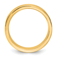 14KY 5.5mm Standard Flat Comfort Fit Band-FLC055