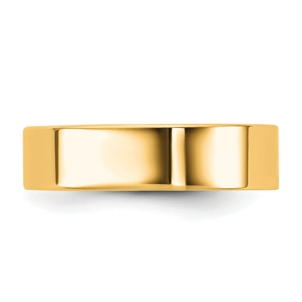 14KY 5.5mm Standard Flat Comfort Fit Band-FLC055