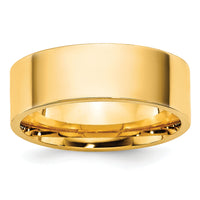 14KY 6.5mm Standard Flat Comfort Fit Band-FLC065