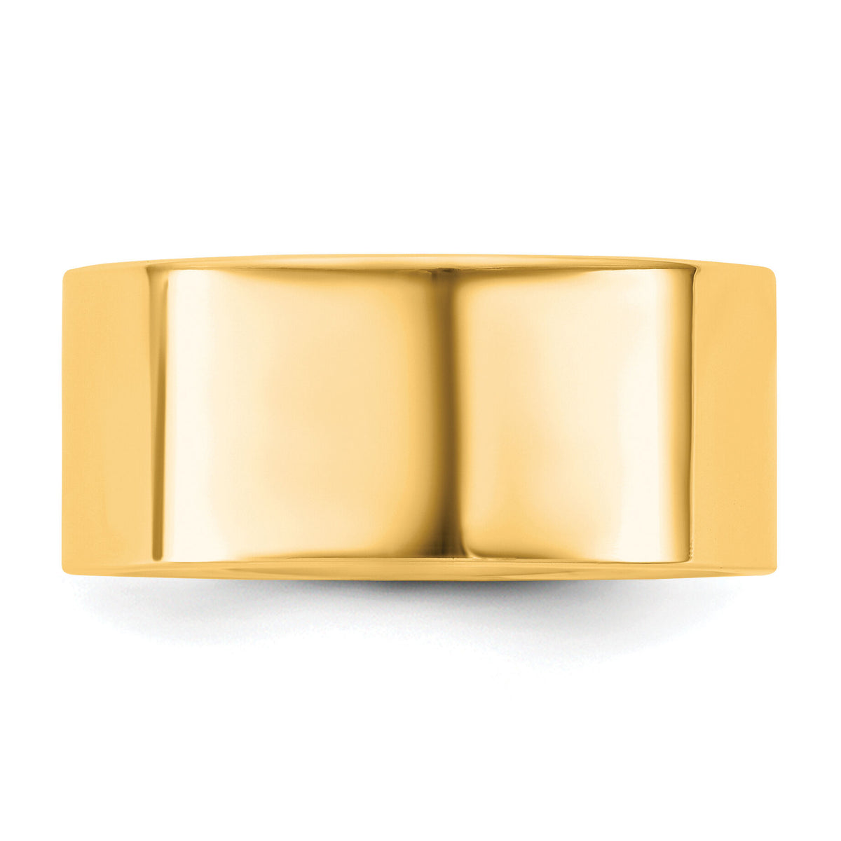14KY 9mm Standard Flat Comfort Fit Band-FLC090