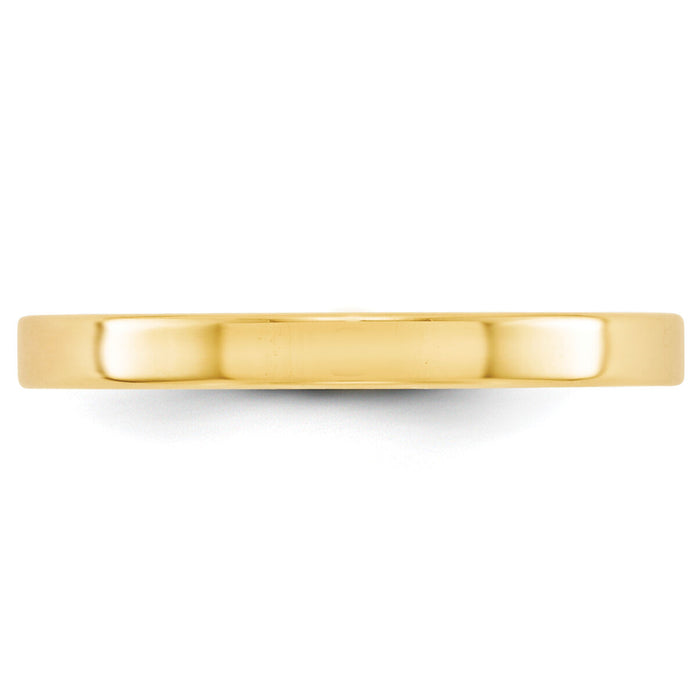14KY 2.5mm LTW Flat Band-FLL025