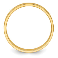 14KY 3mm LTW Flat Band-FLL030