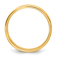 14KY 4.5mm LTW Flat Band-FLL045