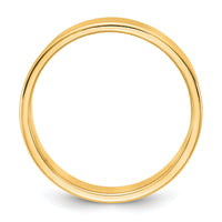14KY 5.5mm LTW Flat Band-FLL055