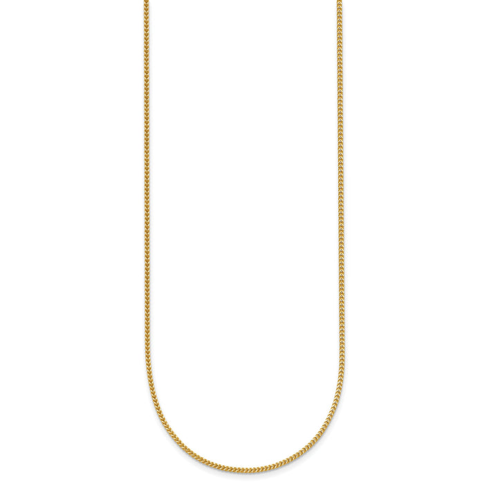 14k .9mm Franco Chain-FRA030-18