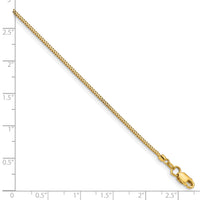 14k .9mm Franco Chain-FRA030-7