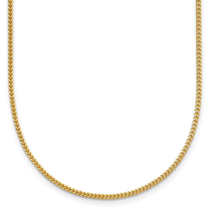 14k .9mm Franco Chain-FRA030-22