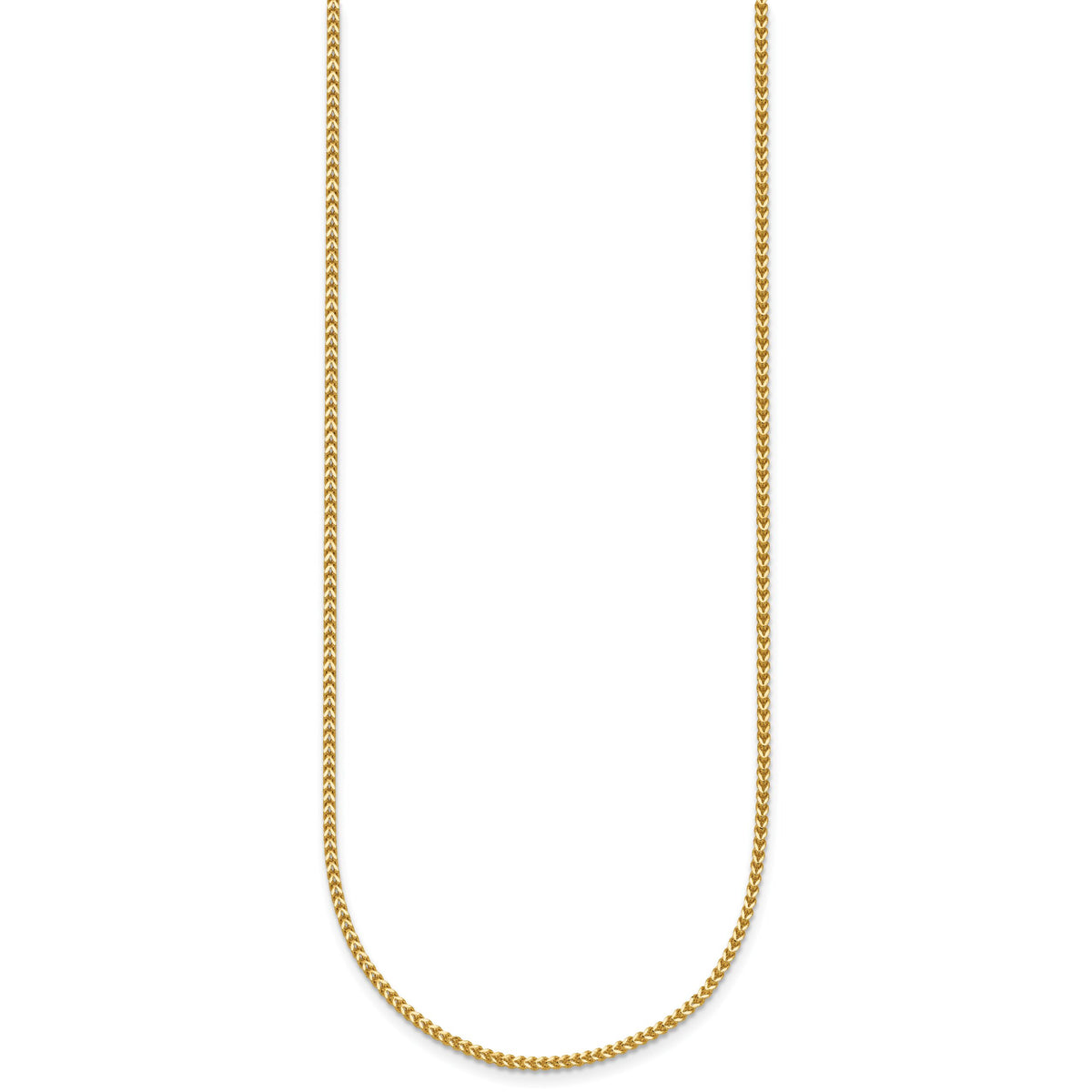 14k 1mm Franco Chain-FRA035-16