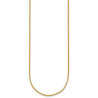 14k 1mm Franco Chain-FRA035-24