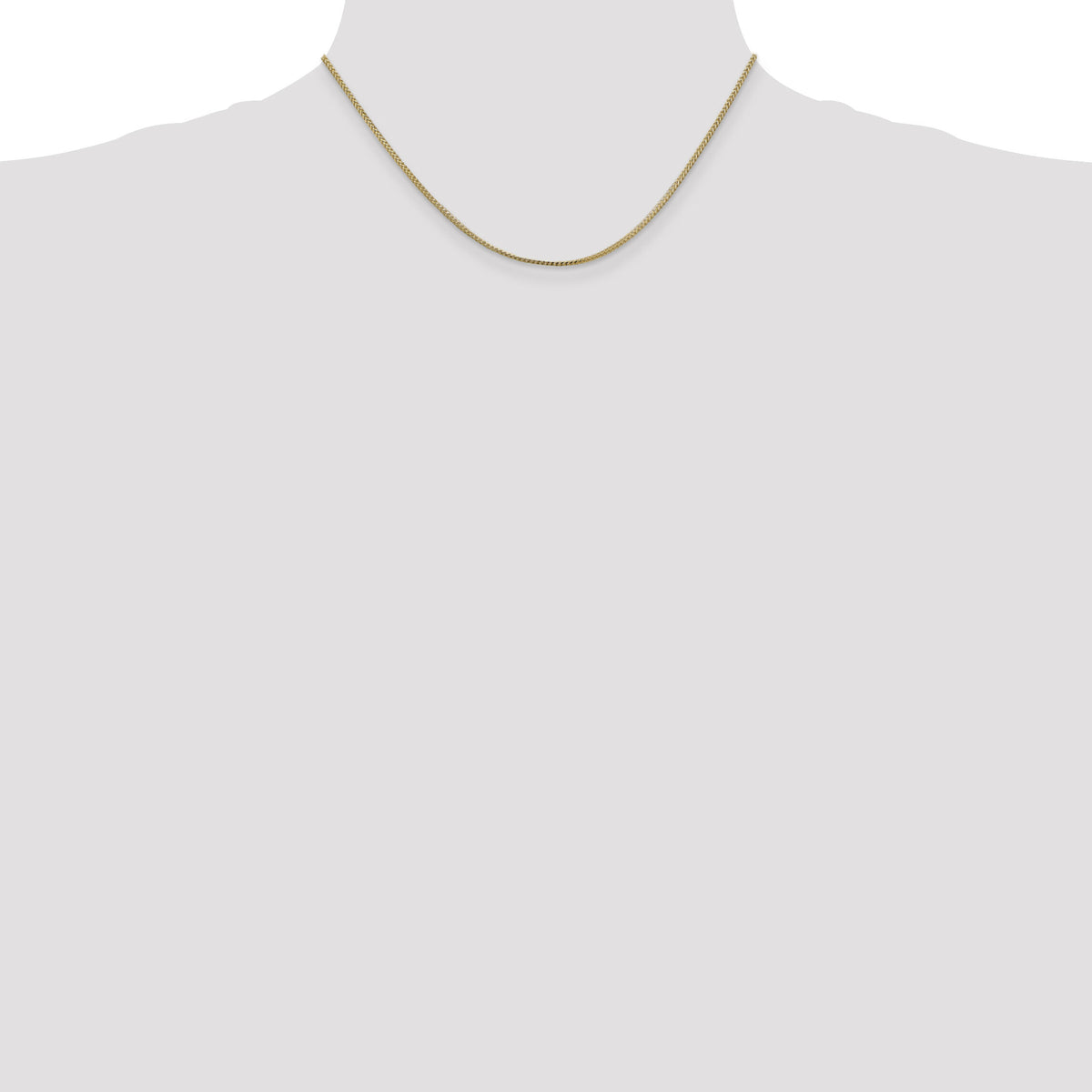 14k 1mm Franco Chain-FRA035-16