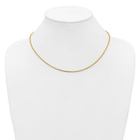 14k 1mm Franco Chain-FRA035-18