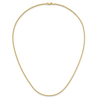 14k 1mm Franco Chain-FRA035-18