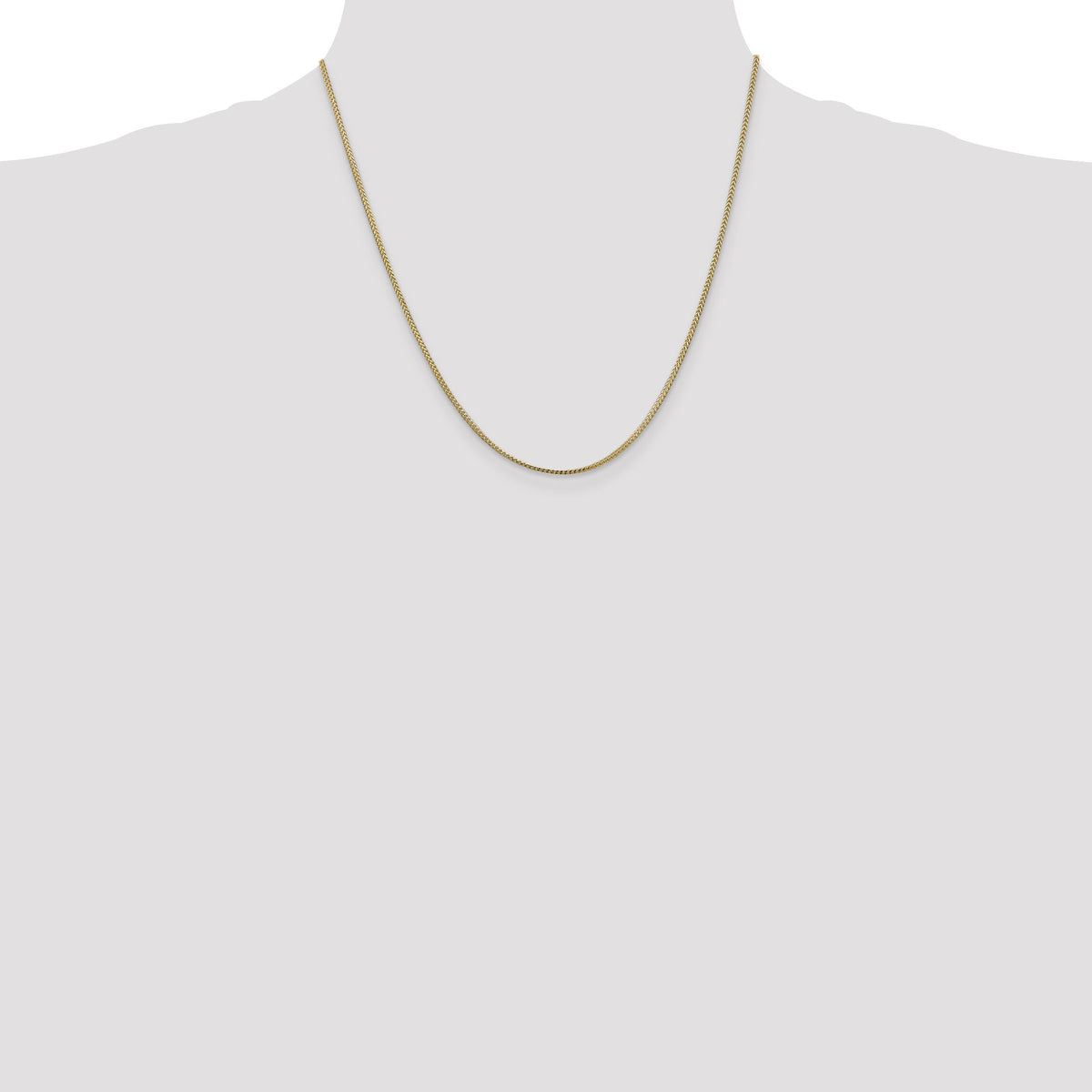 14k 1mm Franco Chain-FRA035-20