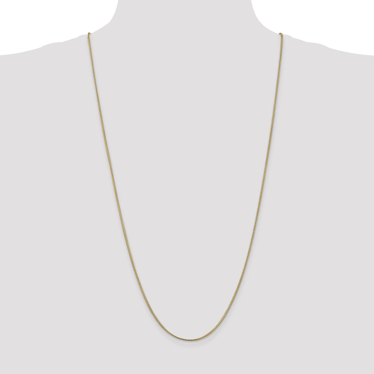 14k 1mm Franco Chain-FRA035-30
