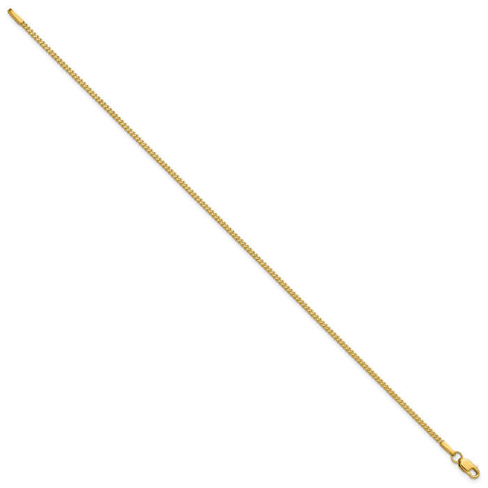 14k 1mm Franco Chain-FRA035-7