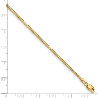 14k 1mm Franco Chain-FRA035-7