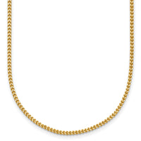 14k 1mm Franco Chain-FRA035-22